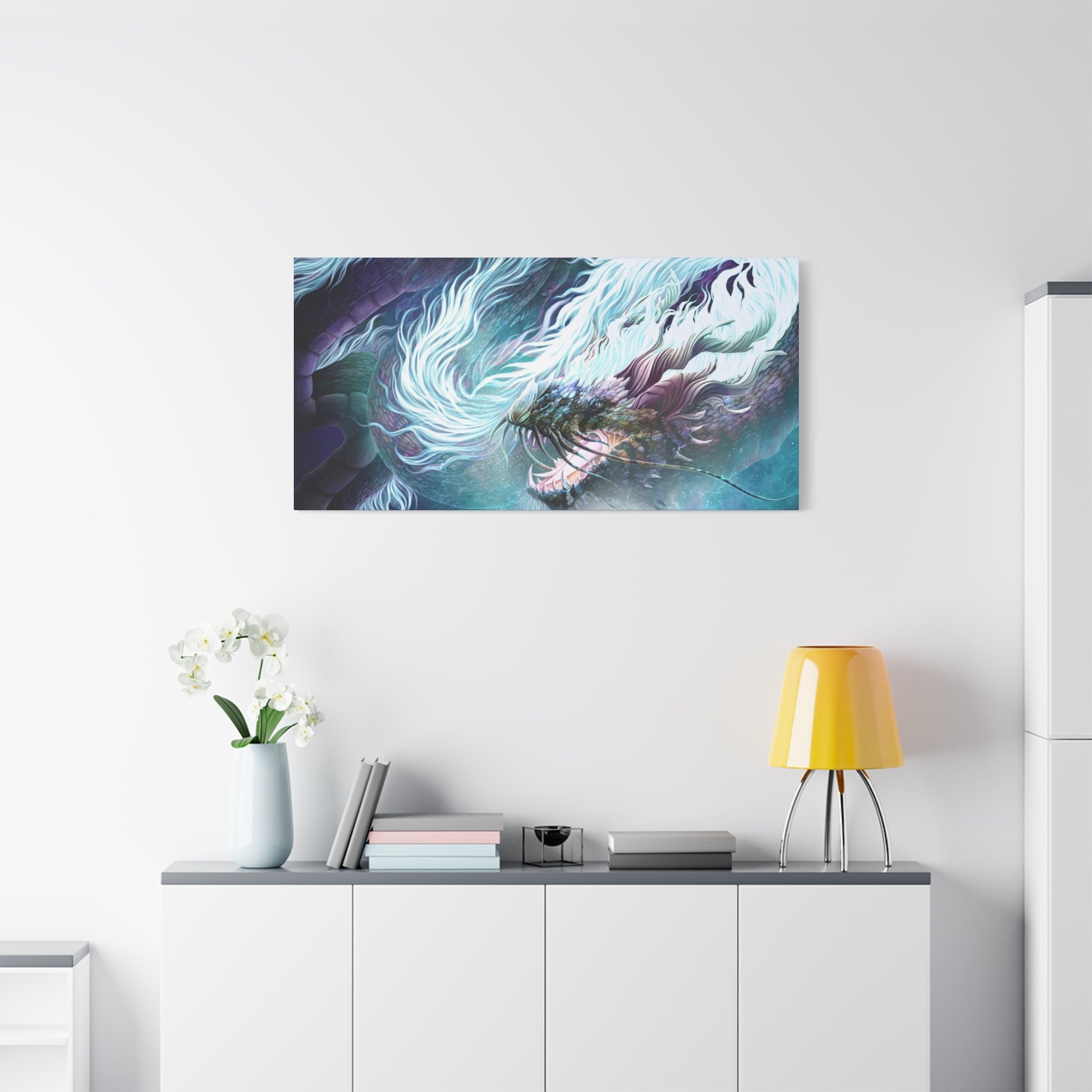 Celestial Dragon Canvas Print
