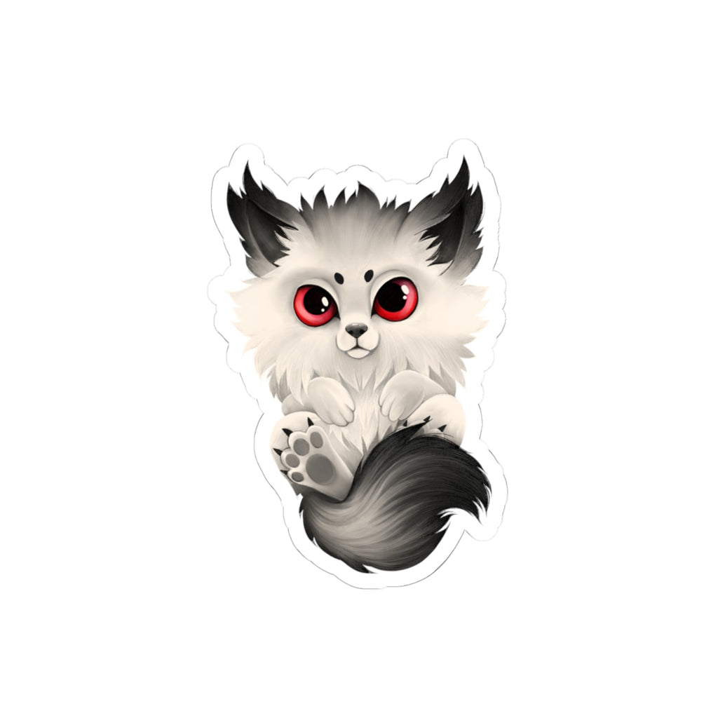 Halloween Wolf Sticker