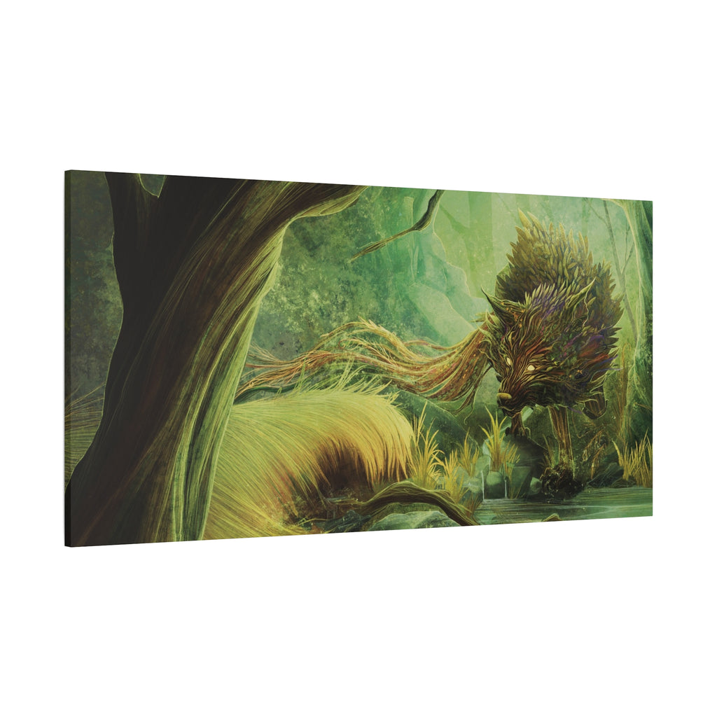 Forest Cu-Shi Canvas Print