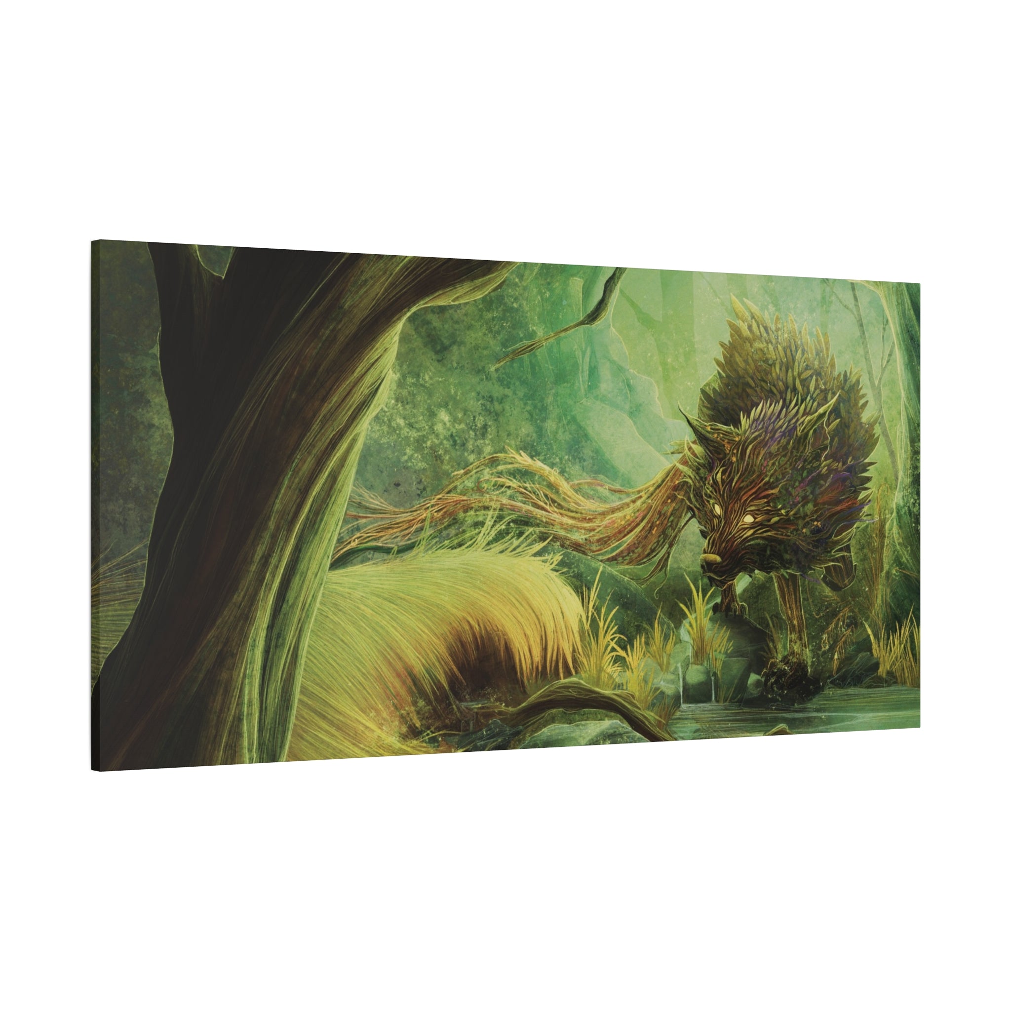 Forest Cu-Shi Canvas Print