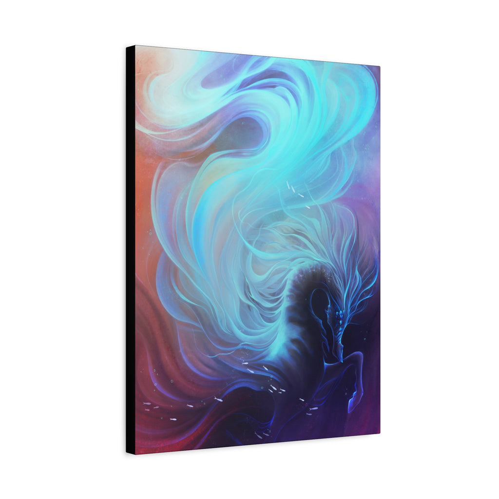 Celestial Kelpie Canvas Art Print