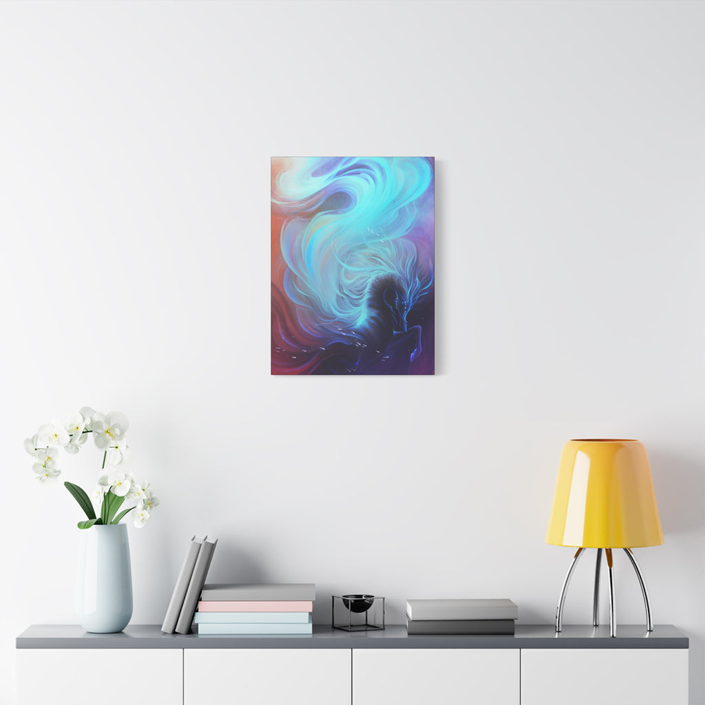 Celestial Kelpie Canvas Art Print