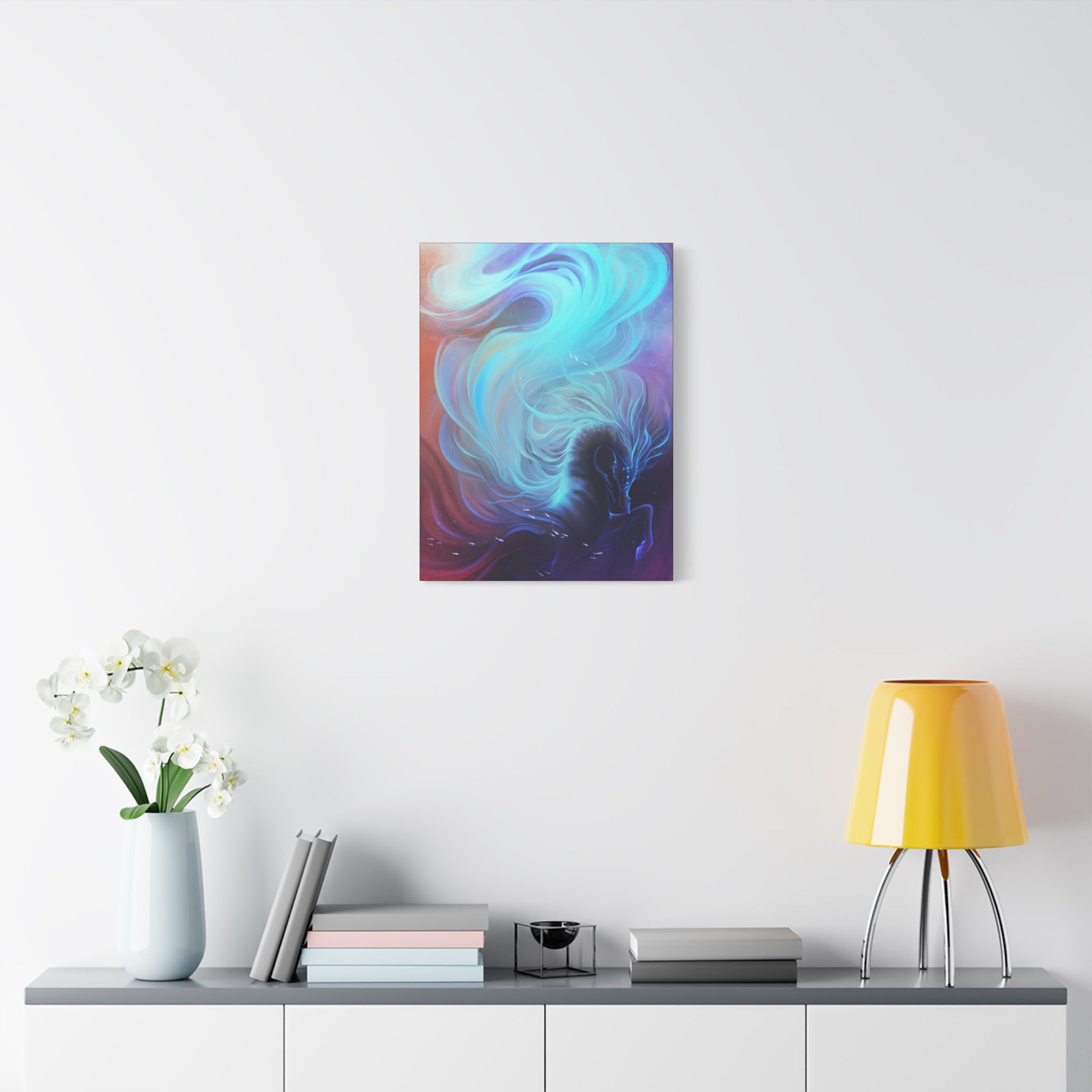 Celestial Kelpie Canvas Art Print