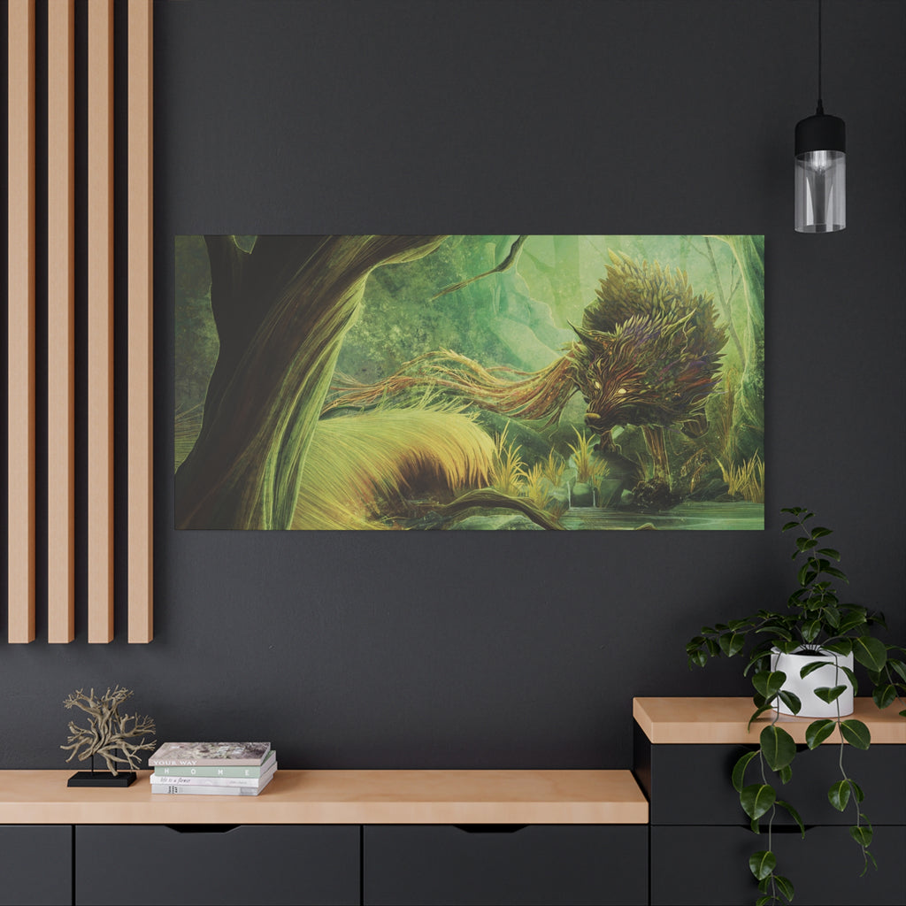 Forest Cu-Shi Canvas Print