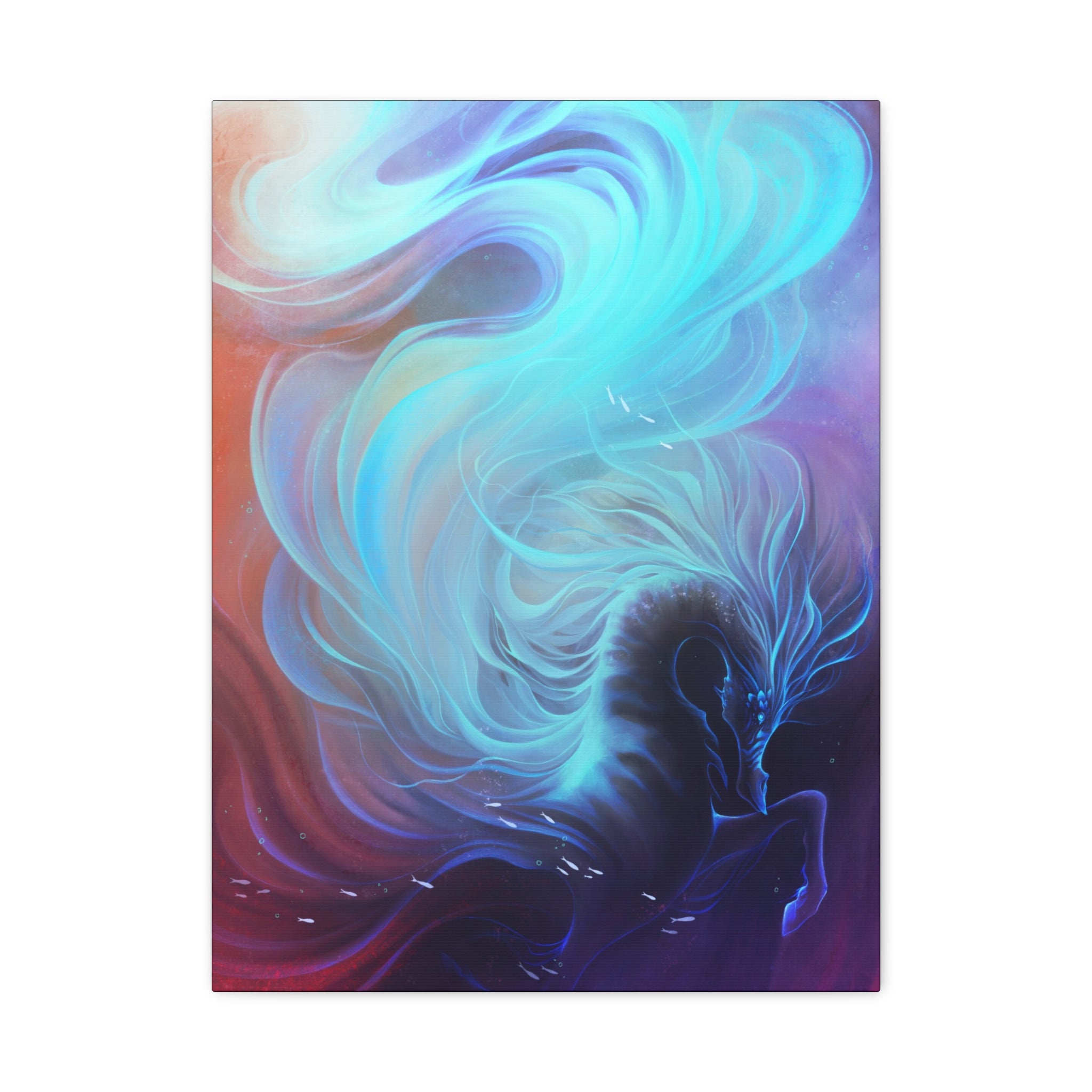 Celestial Kelpie Canvas Art Print